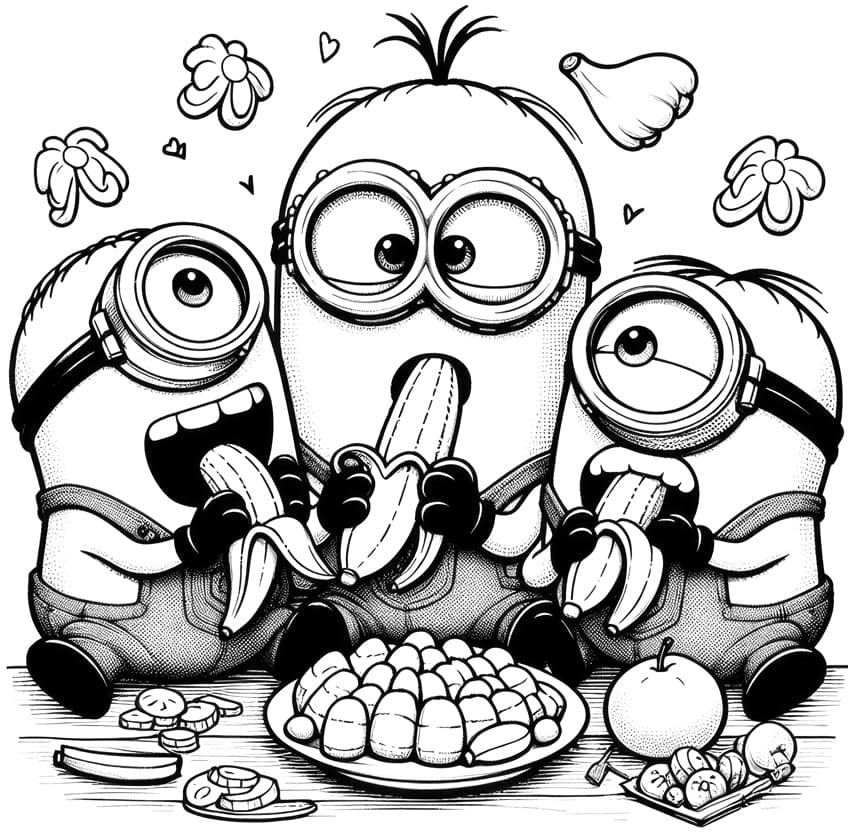 minions coloring pages 02