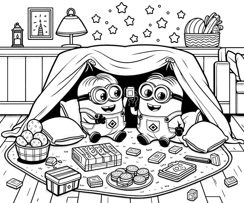 minions coloring pages 15