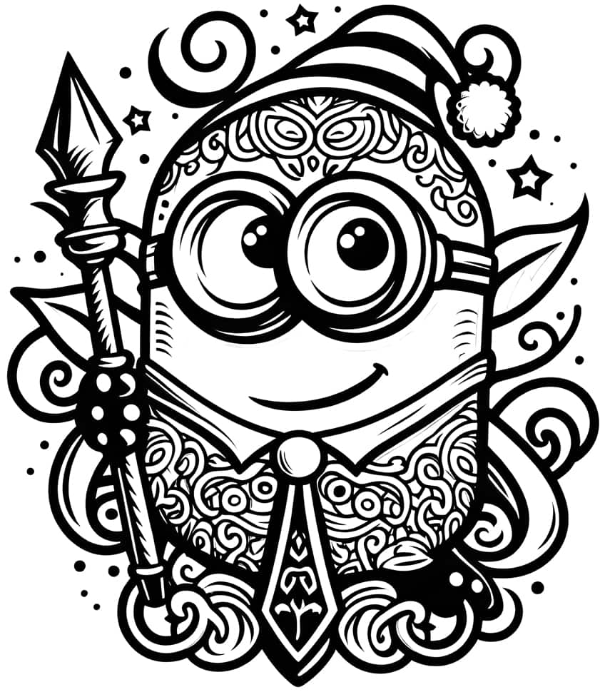 minions coloring pages 20