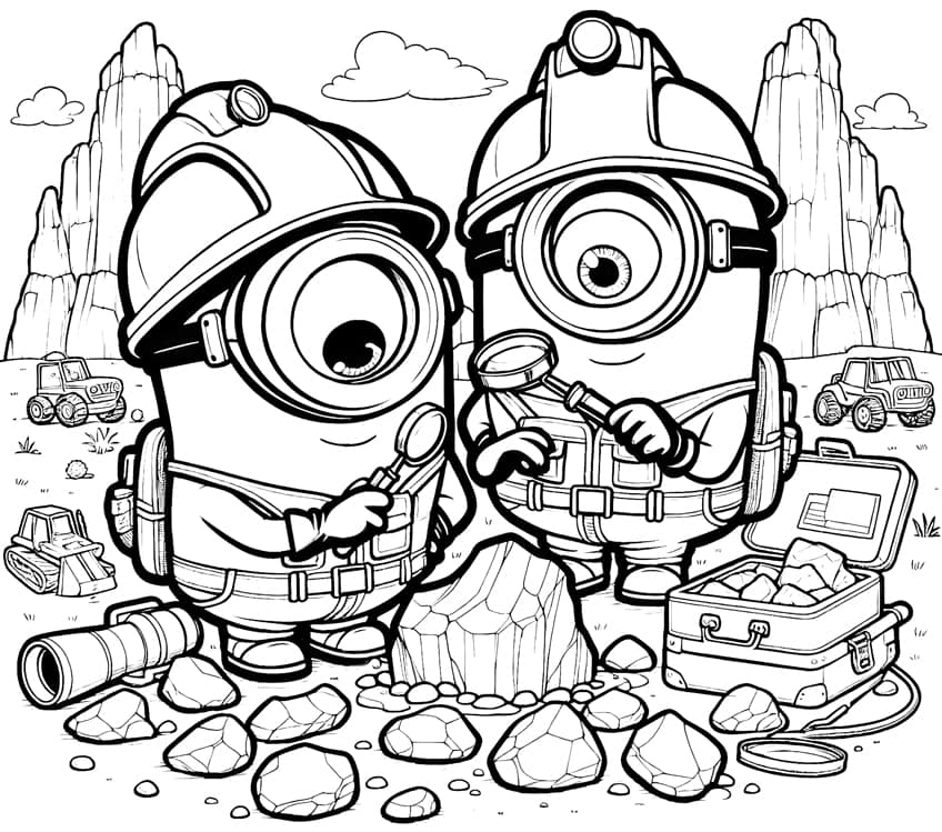 minions coloring pages 30