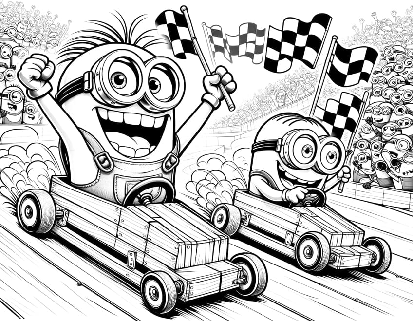 minions coloring pages 48