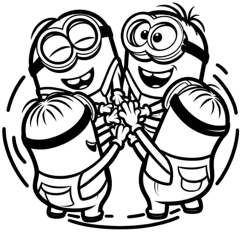 minions coloring pages 49