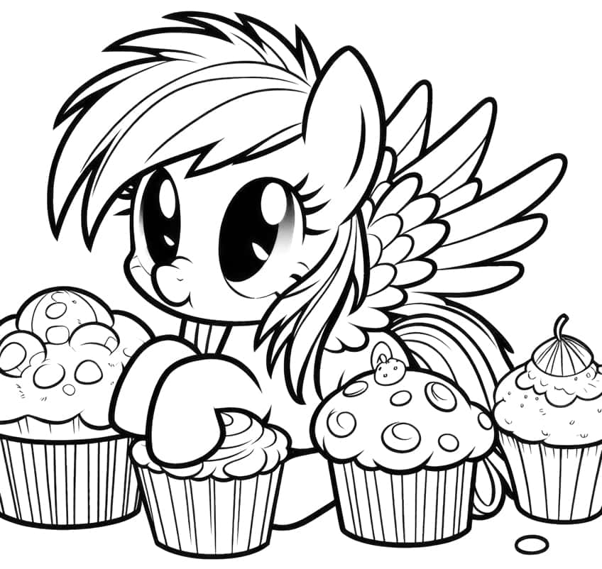 my little pony coloring page 17