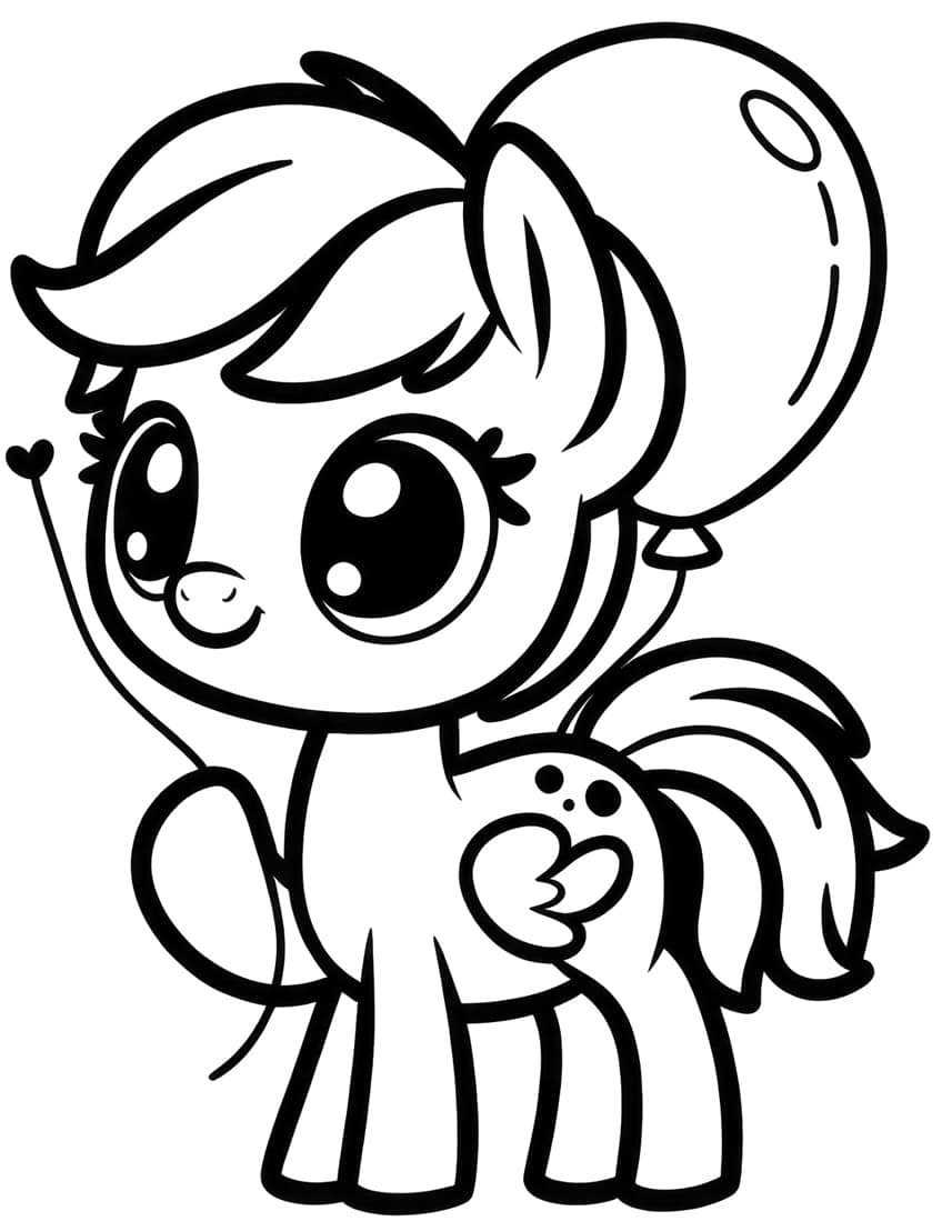 my little pony coloring page 21