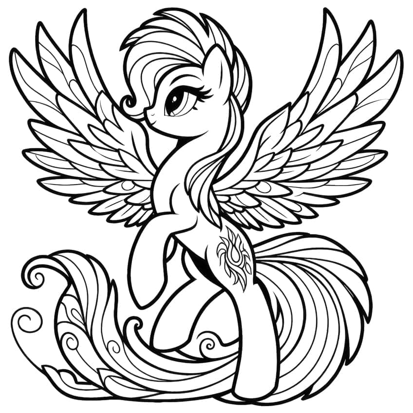 my little pony coloring page 26