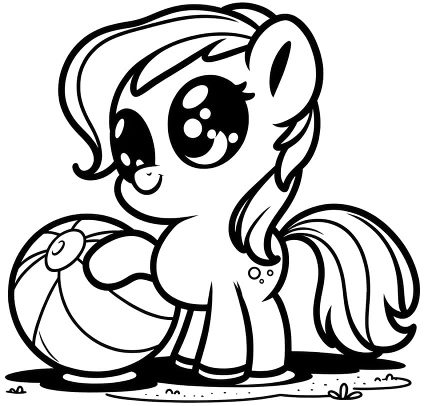 my little pony coloring page 30