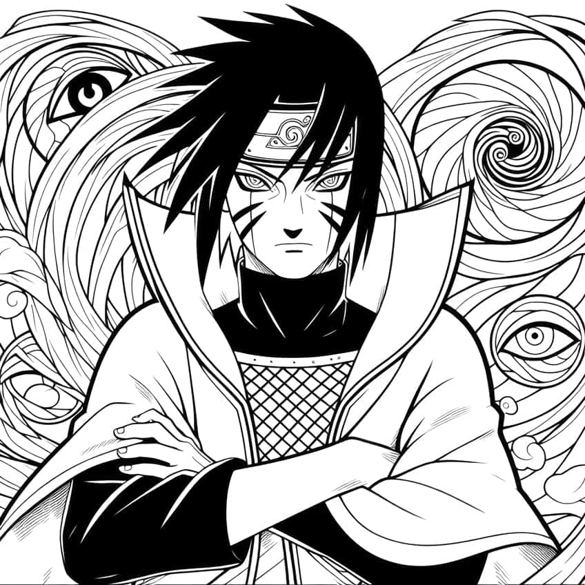 Naruto coloring page 26