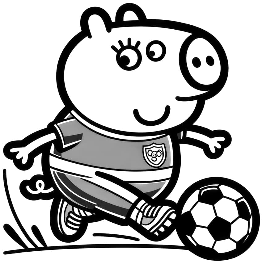 peppa pig coloring page 11