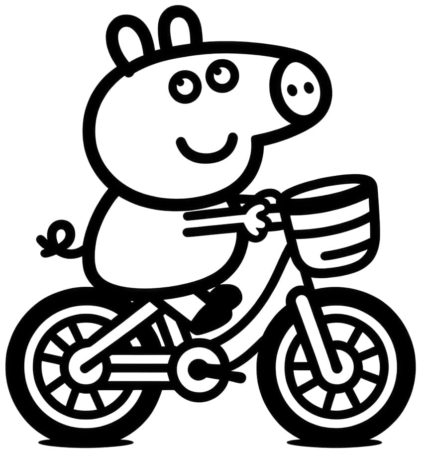 peppa pig coloring page 17