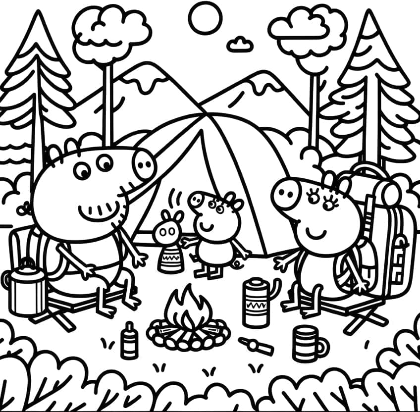 peppa pig coloring page 21