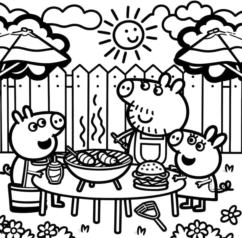 peppa pig coloring page 22