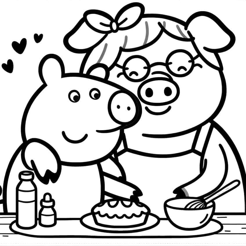 peppa pig coloring page 26