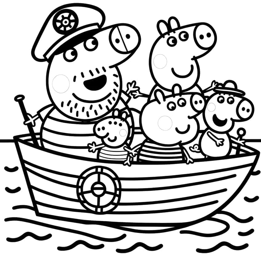 peppa pig coloring page 28