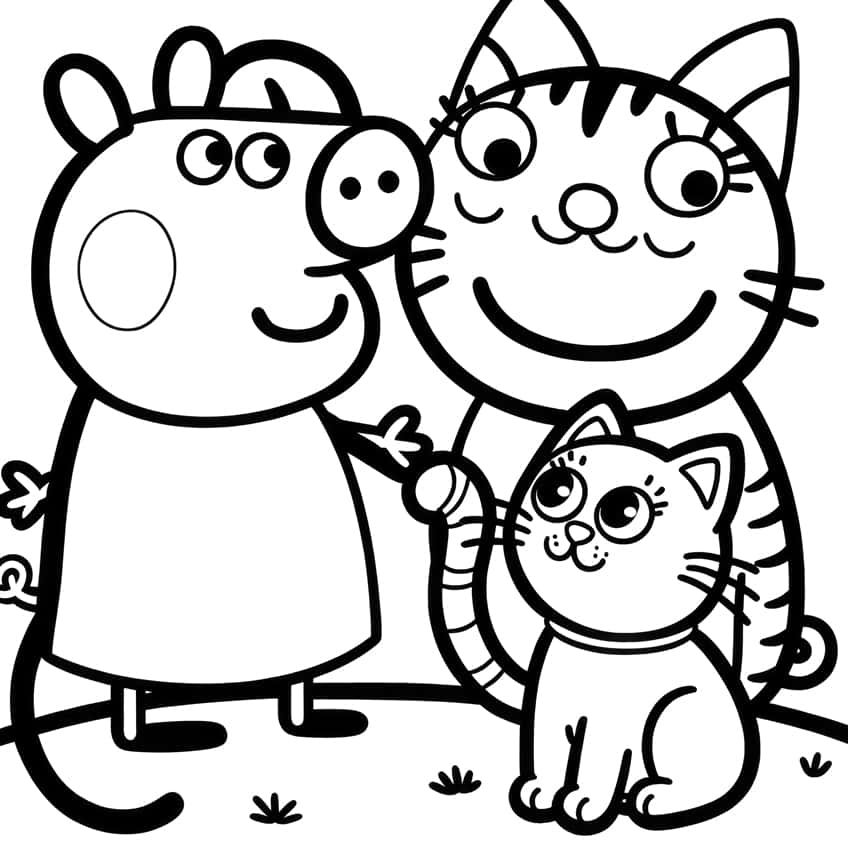 peppa pig coloring page 30