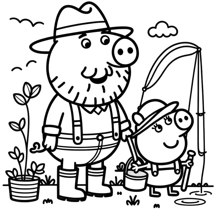 peppa pig coloring page 33