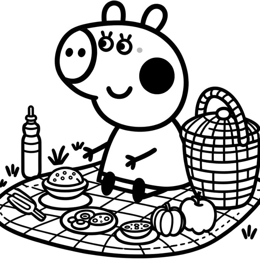 peppa pig coloring page 39