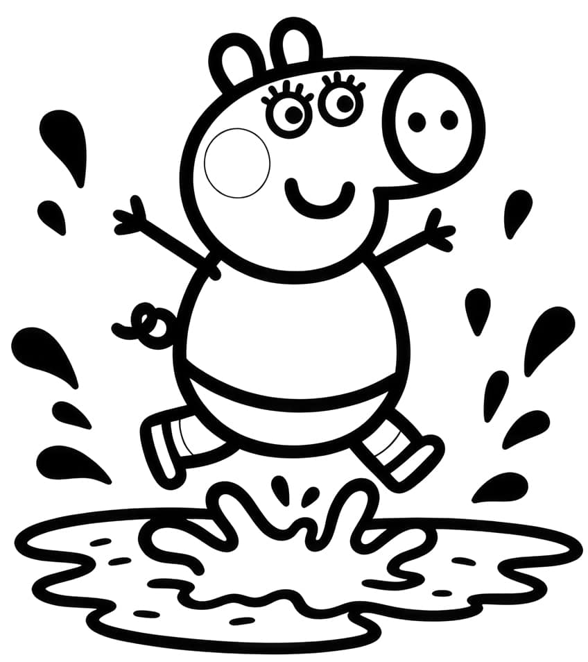 peppa pig coloring page 40