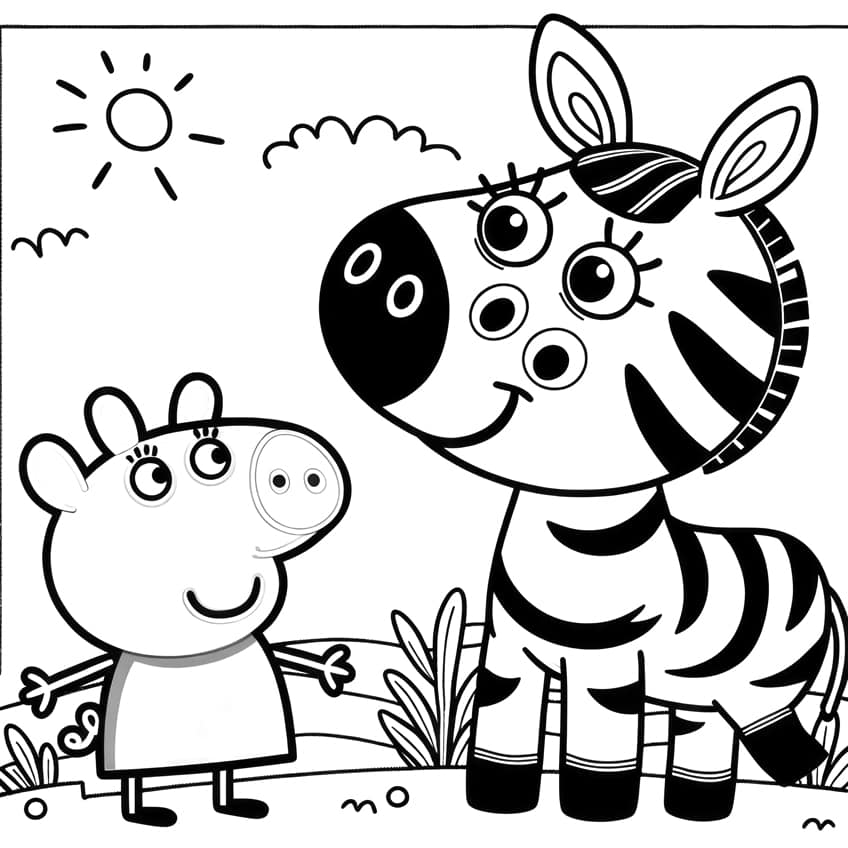 peppa pig coloring page 43