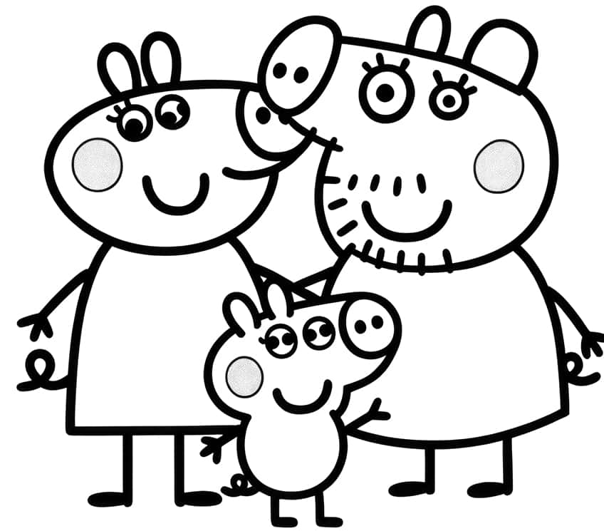 peppa pig coloring page 50