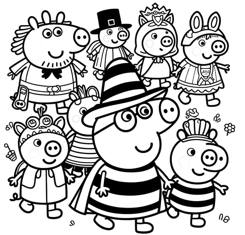 peppa pig coloring page 52