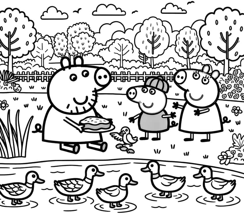 peppa pig coloring page 53