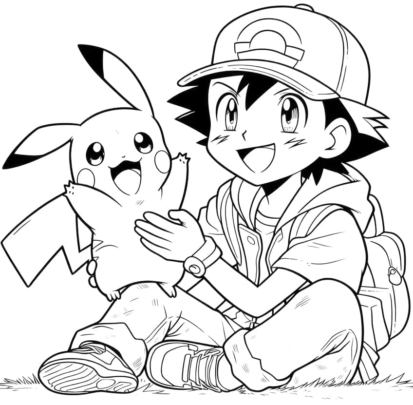 pokemon coloring page 03