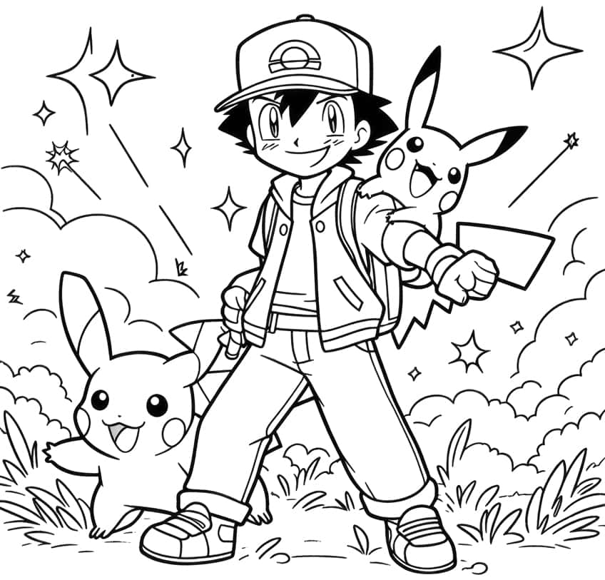 pokemon coloring page 06