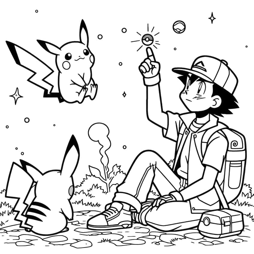 pokemon coloring page 07