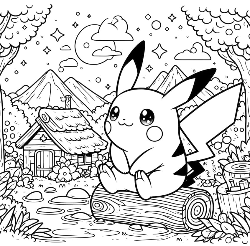 pokemon coloring page 25