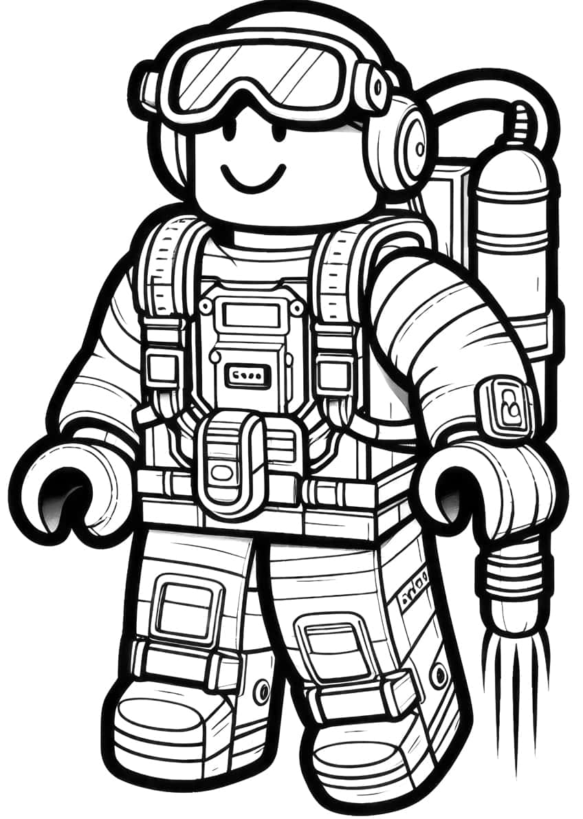 roblox coloring page 09