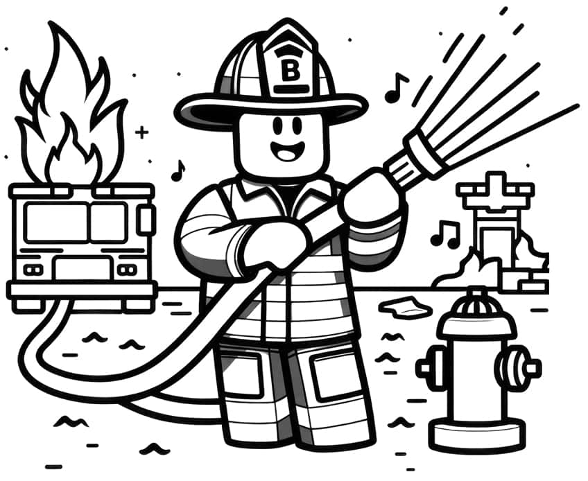 roblox coloring page 23