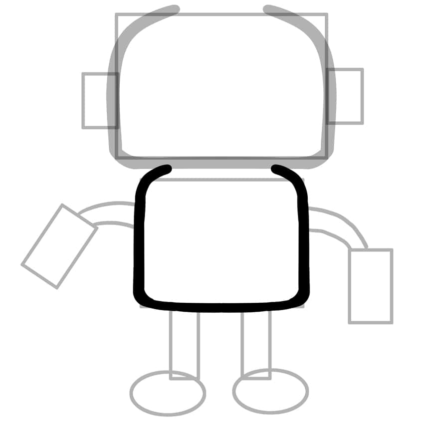 robot drawing 06