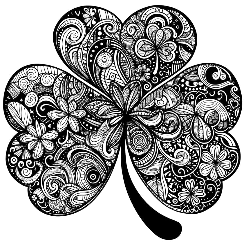 St. Patrick's Day coloring page 18