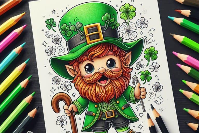 26 Free St. Patrick’s Day Coloring Pages to Download and Enjoy