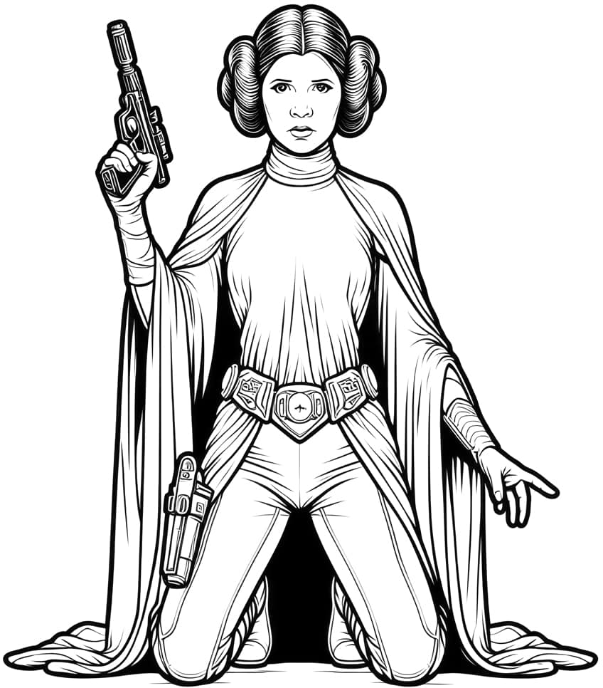 Star Wars coloring page 03