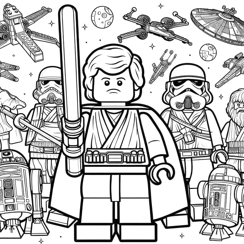 Star Wars coloring page 06