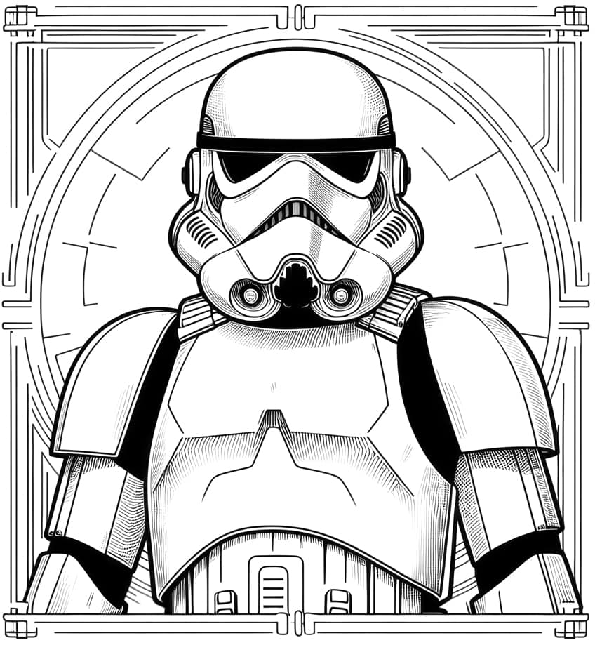 Star Wars coloring page 10