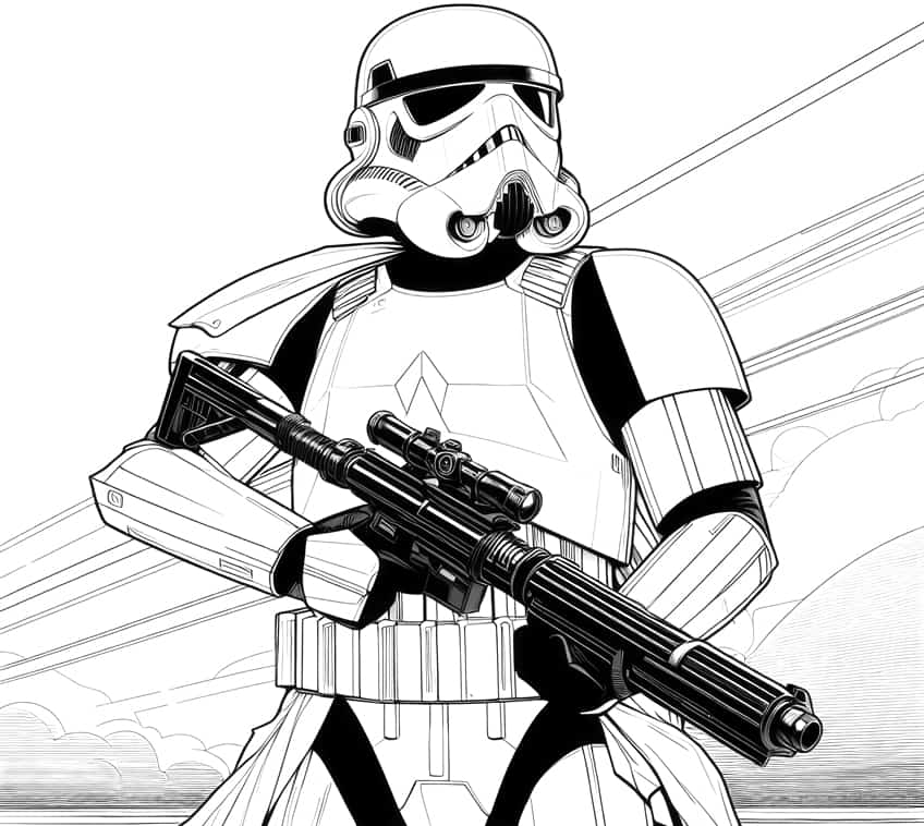 Star Wars coloring page 14
