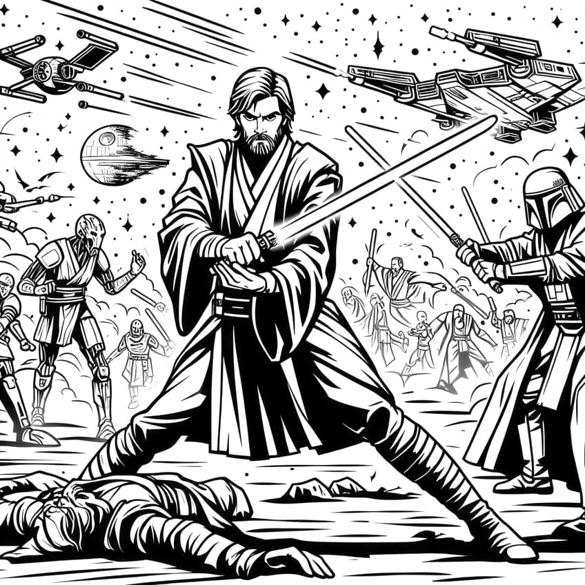 Star Wars coloring page 18