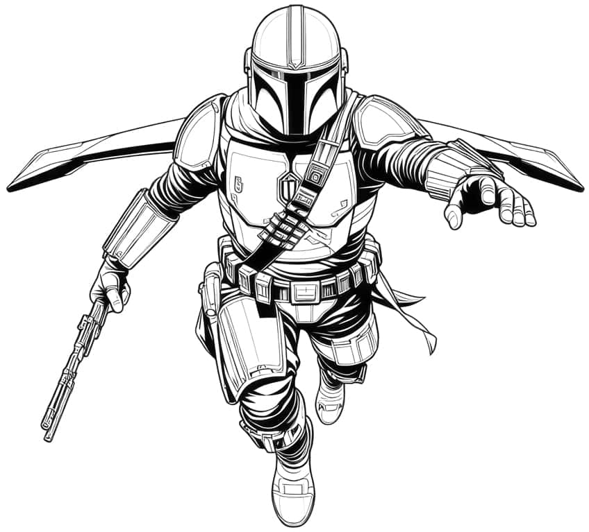 Star Wars coloring page 21