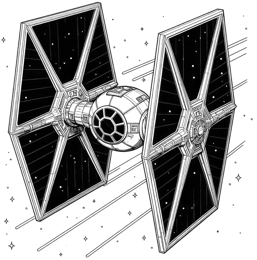 Star Wars coloring page 24