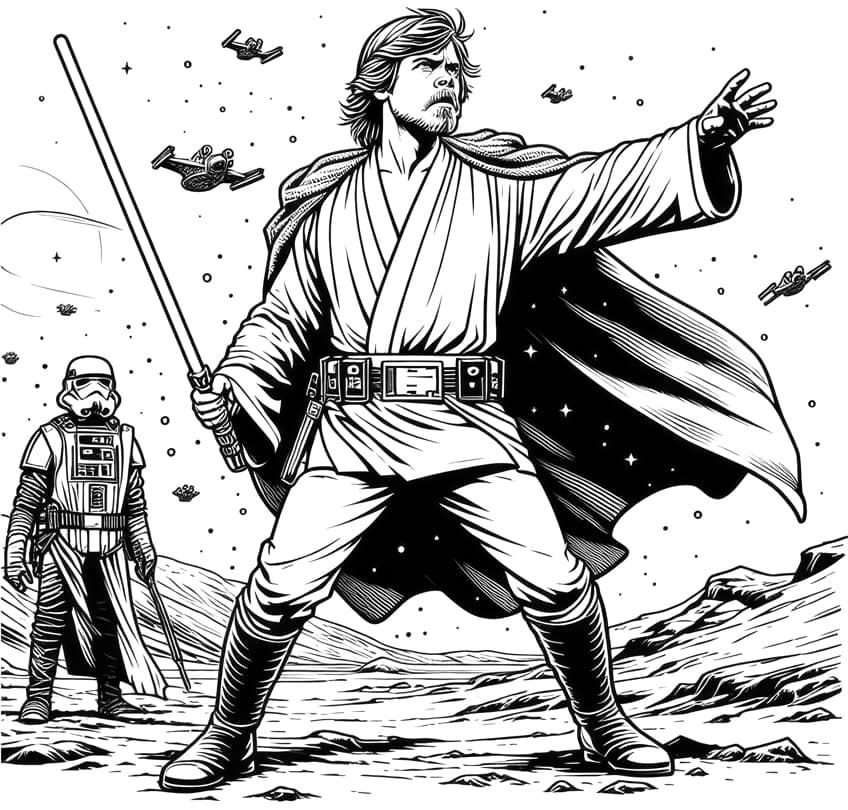 Star Wars coloring page 26