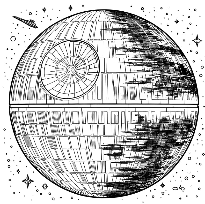 Star Wars coloring page 29