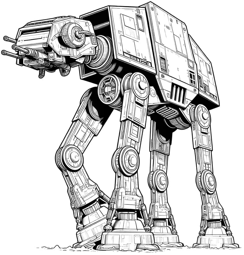 Star Wars coloring page 30