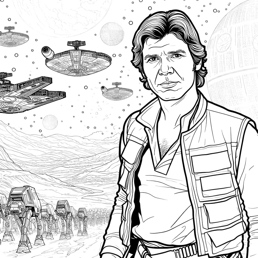 Star Wars coloring page 31