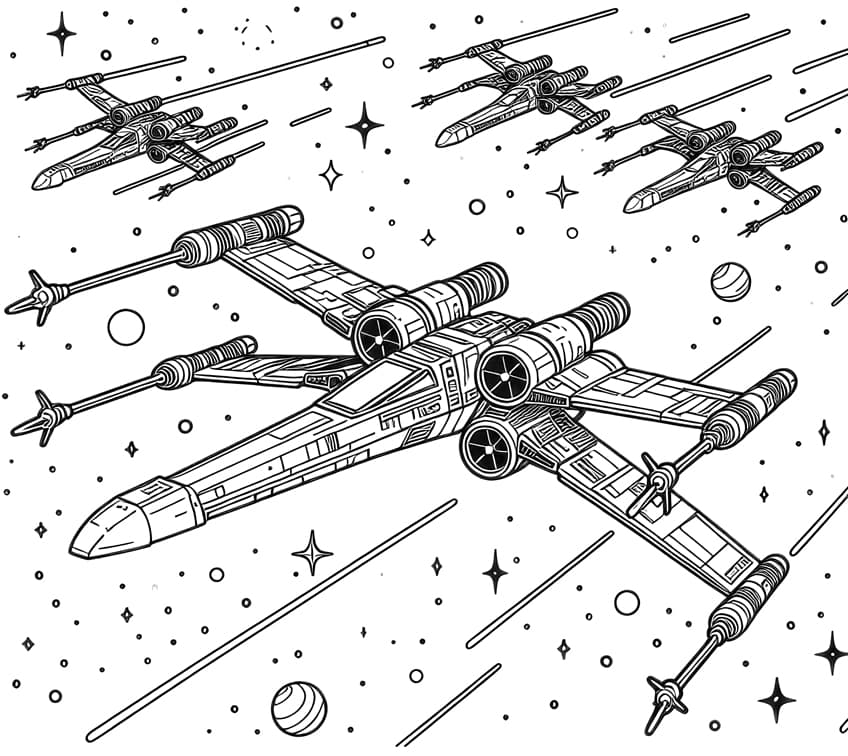 Star Wars coloring page 32