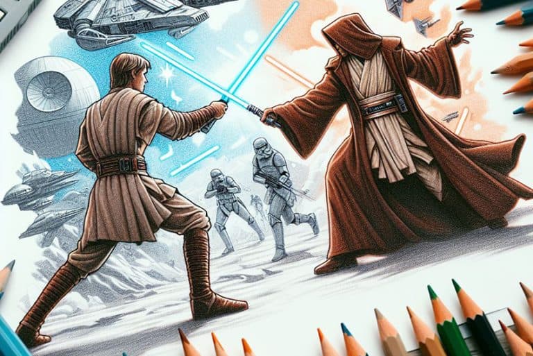Star Wars Coloring Pages – 54 Not-to-Miss Coloring Sheets