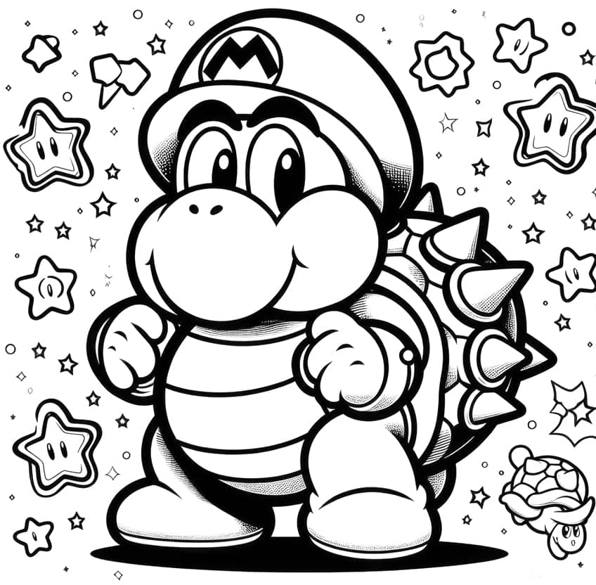 Super Mario Brother Coloring Pages Super Mario Brother Coloring Pages