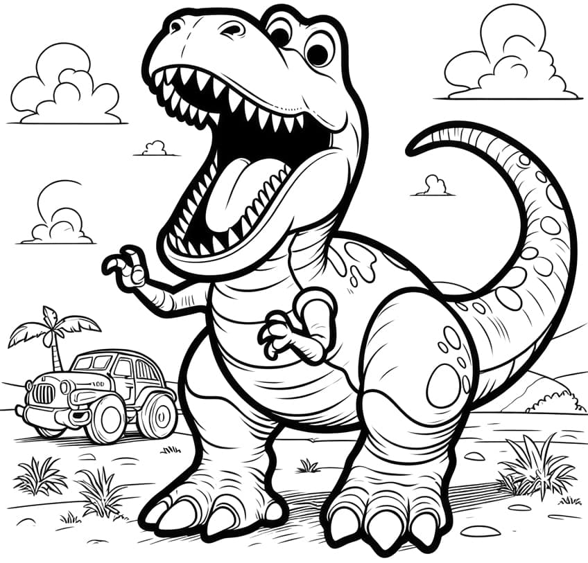 Toy Story coloring page 07