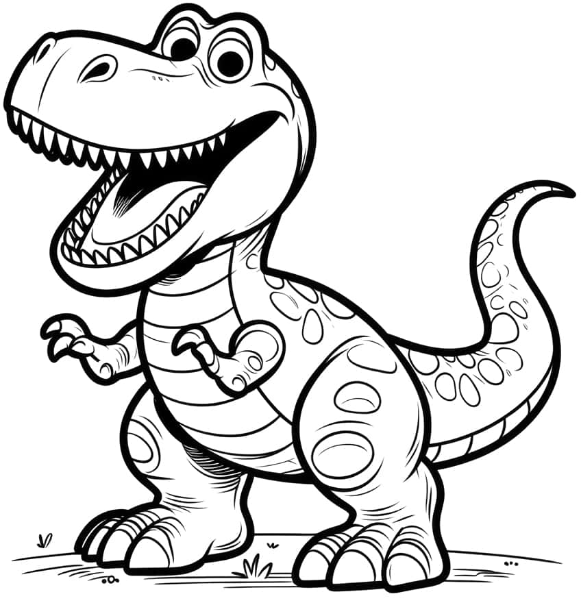 Toy Story coloring page 14